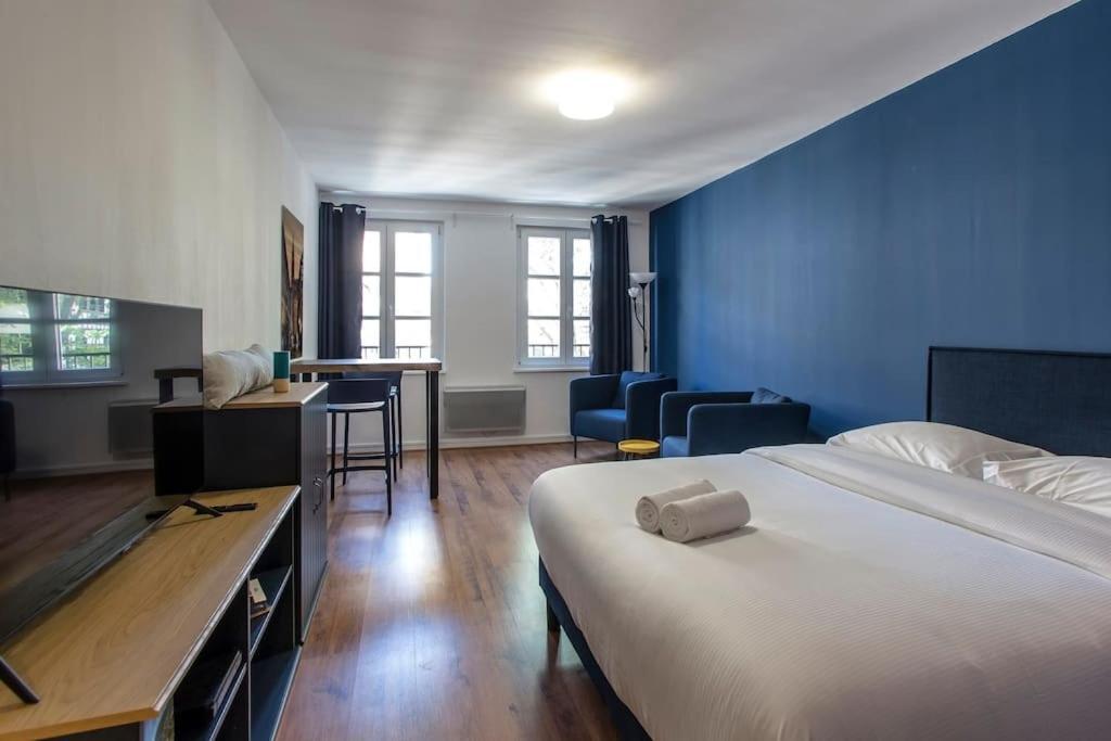 Le 52 Zix - Joli Studio Au Coeur De La Petite France Strasbourg Exteriör bild