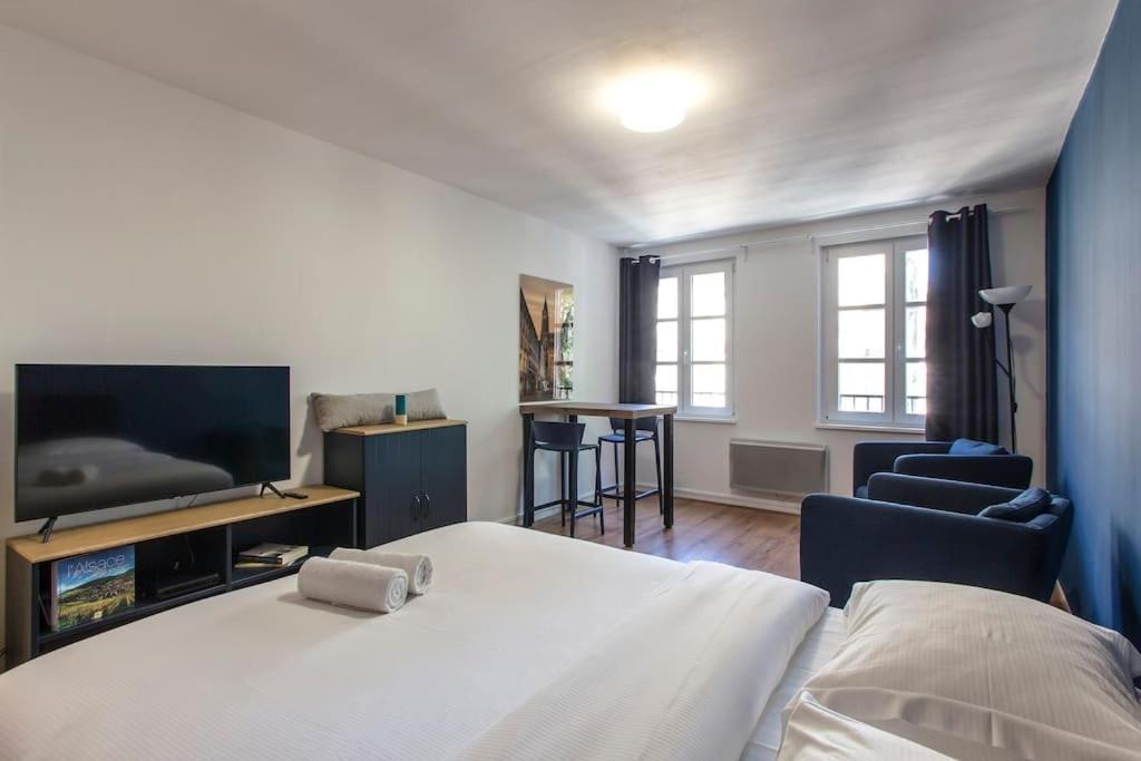 Le 52 Zix - Joli Studio Au Coeur De La Petite France Strasbourg Exteriör bild
