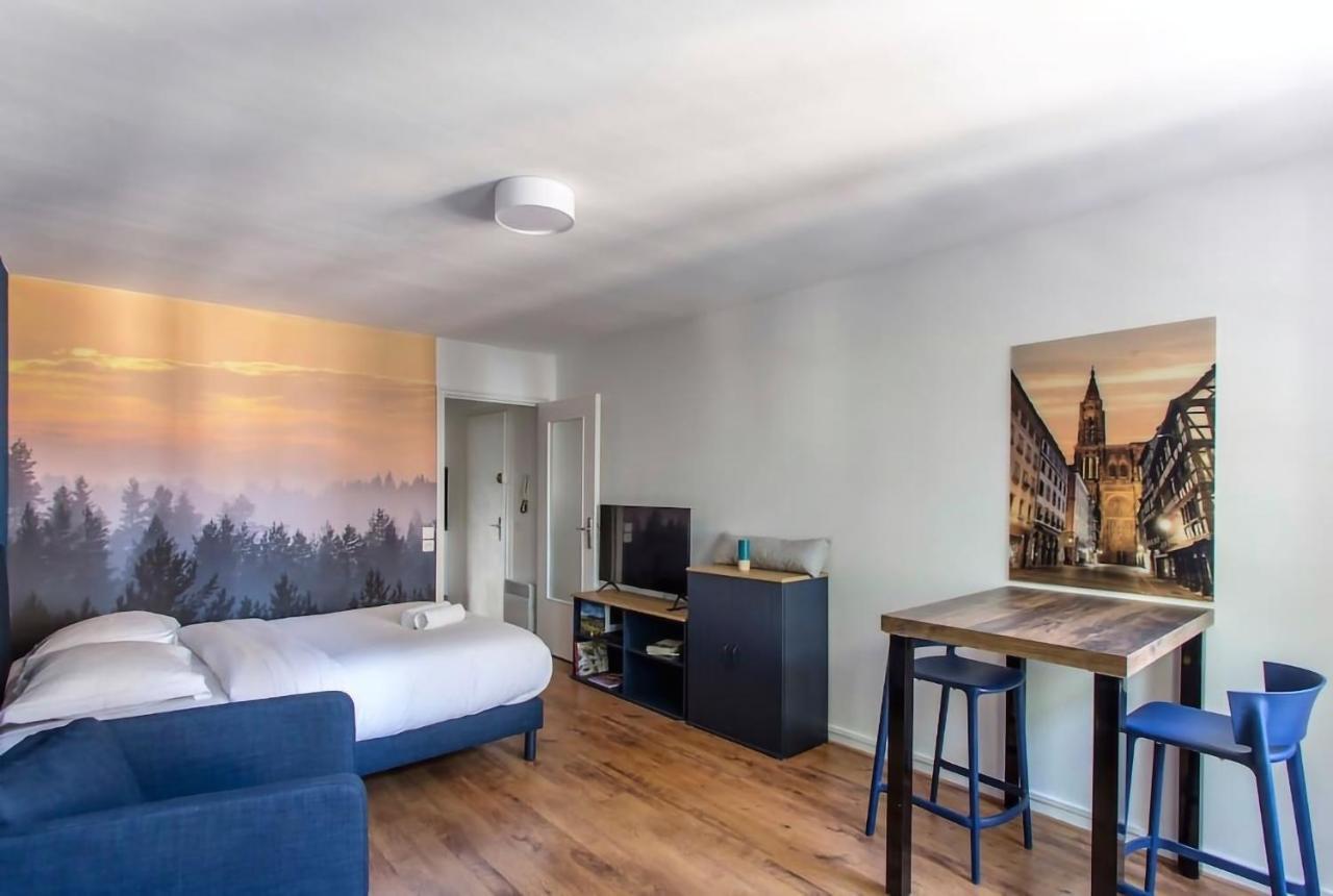 Le 52 Zix - Joli Studio Au Coeur De La Petite France Strasbourg Exteriör bild
